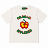 Charlie Appleseed Alphabet Tee – Off White