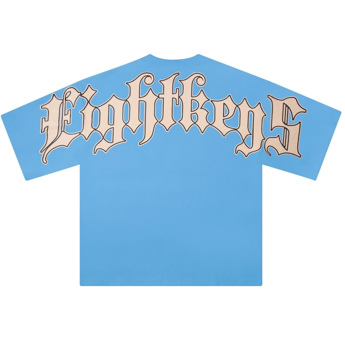 8 Keys Oversize Tee (Baby Blue)