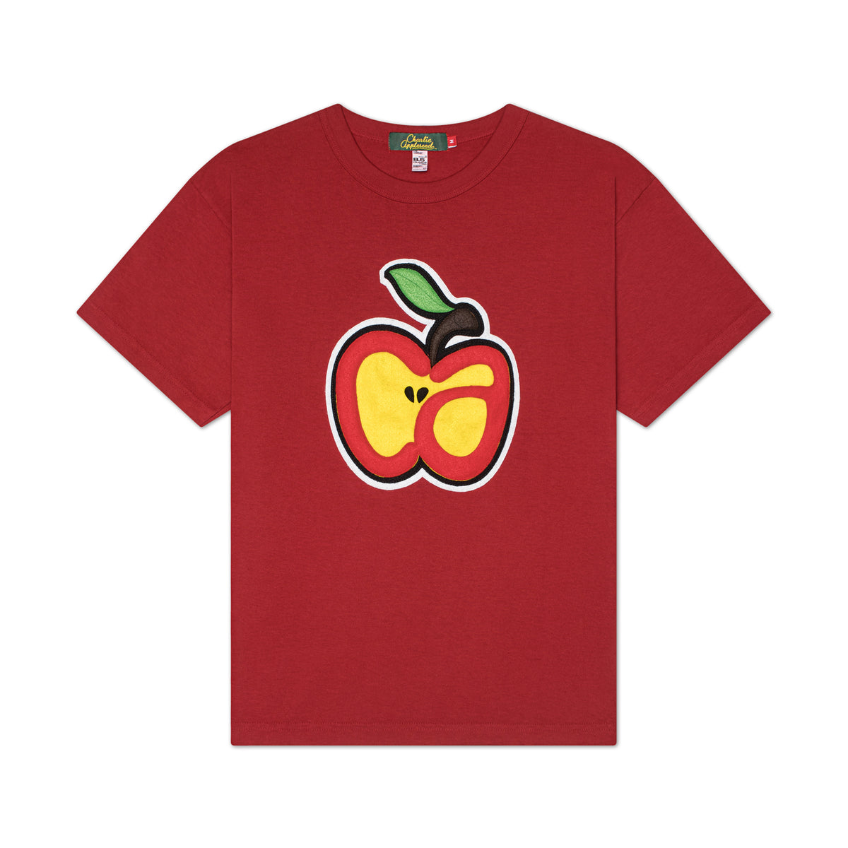 Charlie Appleseed 3D Logo T - Scarlet