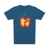 CHARLIE_APPLESEED_ORGANIC_LOGO_TSHIRT_CARIBBEAN_BLUE