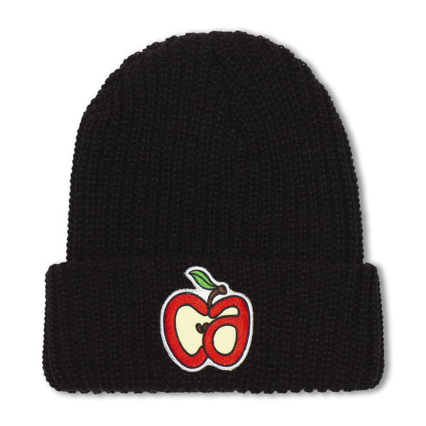 CHARLIE_APPLESEED_LOGO_BEANIE_CAP_BLACK