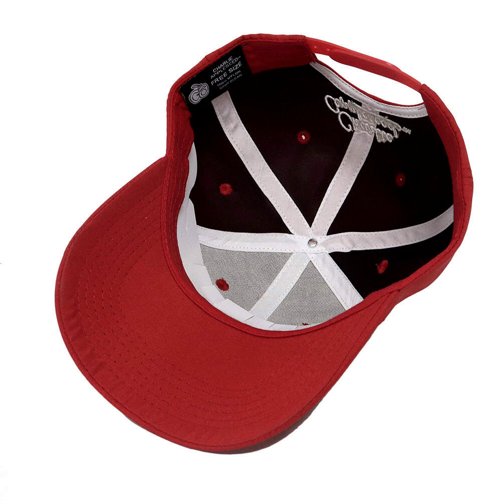 Charlie Appleseed Celestial Signature Baseball Cap - Red