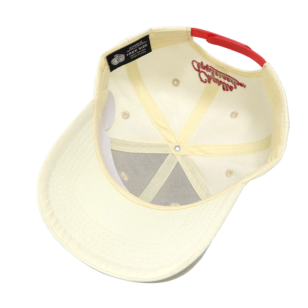 Charlie Appleseed Apple City Baseball Cap - Off- White